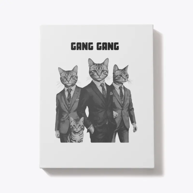 Pet lovers (gang-gang-cat)